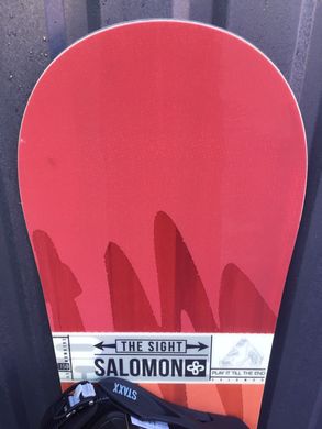 Новий Сноуборд Salomon The Sight 150 cm Wide+кріплення Nitro