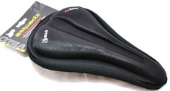 Чехол на седло Velo VLС-022 гелевые вставки лайкра черный
