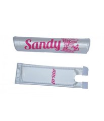 Защита руля и выноса на Sandy white-pink