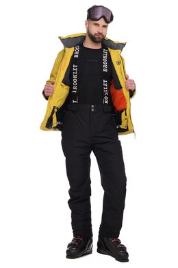 Гірськолижний костюм Brooklet JP mustard yellow чоловічий - BJP2023-6