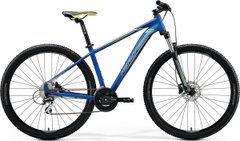 Велосипед MERIDA 2020 BIG.NINE 20-D S SILK MEDIUM BLUE(SILVER/YELLOW)