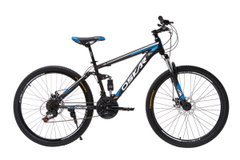 Велосипед OSKAR 26"SUS1803 черно-синий