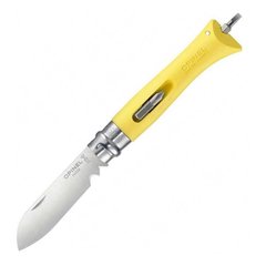 Нож Opinel 9 DIY, желтый