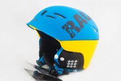 Шлем горнолыжный, сноубордический X-Road № 930-2 blue-yellow, M/L