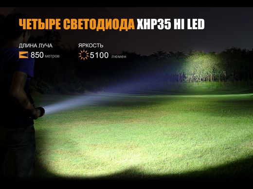 Ліхтар ручний Fenix TK75 2018 Cree XHP35 HI