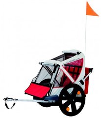 Тележка BELLELLI Trailer B-Taxi для детей, оранжево-серая