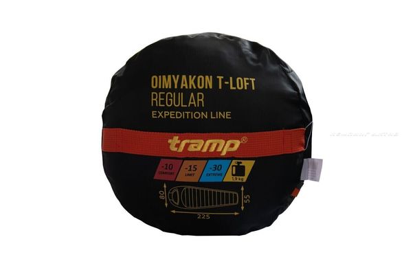 Спальний мішок Tramp Oimyakon Compact