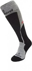 Шкарпетки Destroyer Ski/Snowboard Wool Светл.Серый/ Черный, 35-37