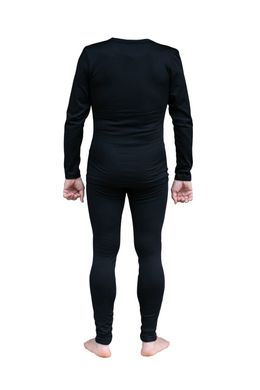 Термобелье мужское Tramp Warm Soft комплект (футболка+кальсоны) TRUM-019 S-M черный